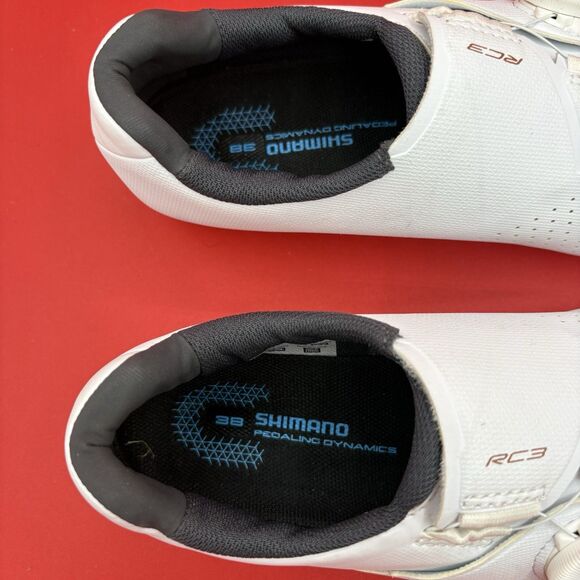 NEW Shimano RC-3 Womans Cycling Shoes White (SH-RC300W) Boa Closure Size 6.5 - Picture 6 of 9